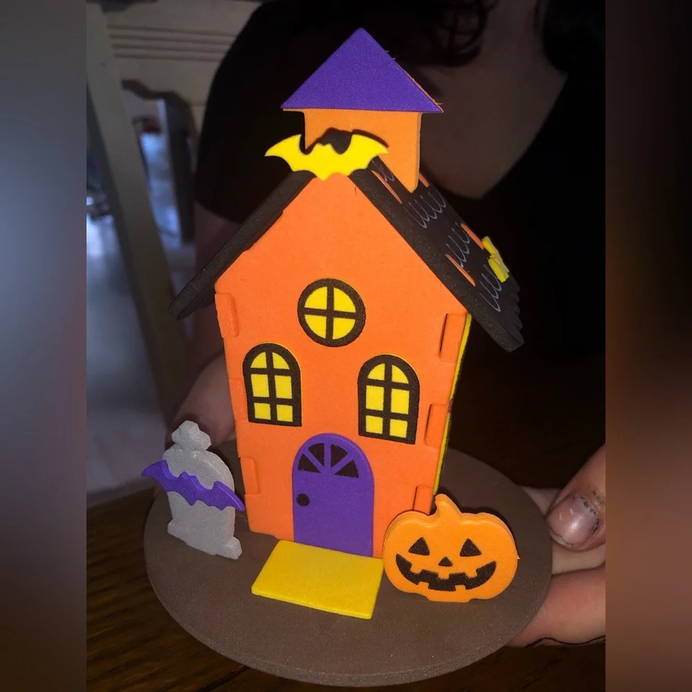 💛 DIY MINI HALLOWEEN HOUSE 💛